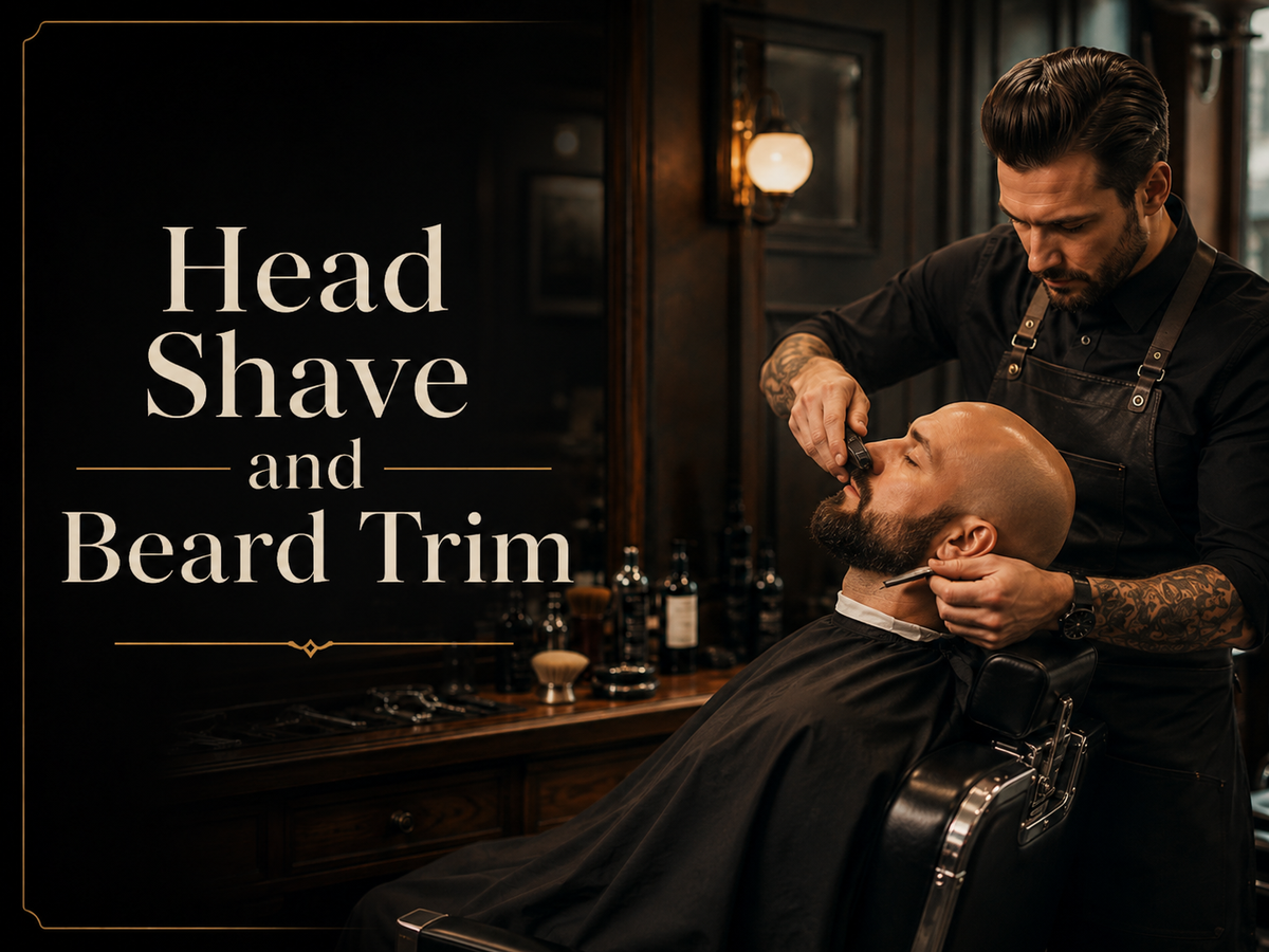 Men’s Head Shave & Beard Trim
